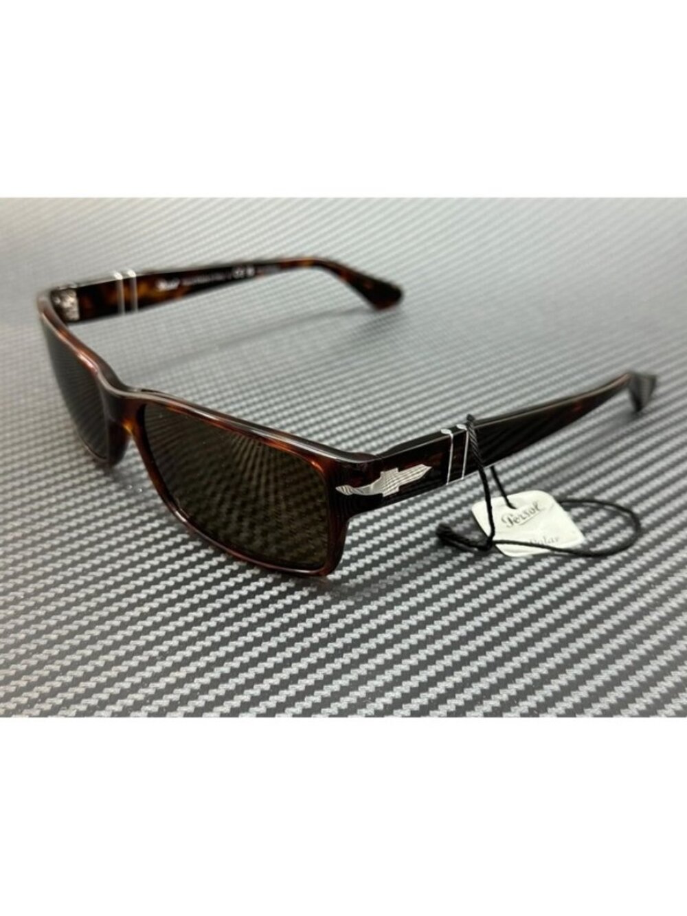 New Persol Men Havana Sunglasses 58- 16- 140
